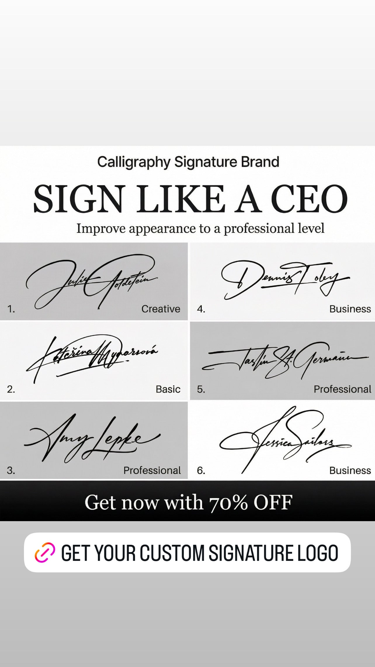 Custom Signature