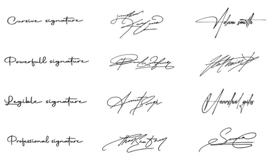 Signature Regular Custom Signature