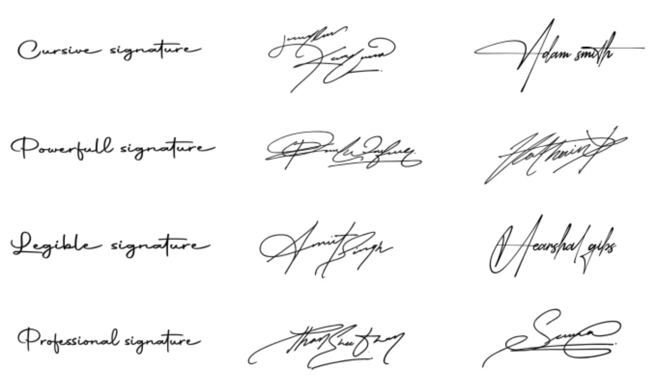 Custom Signature