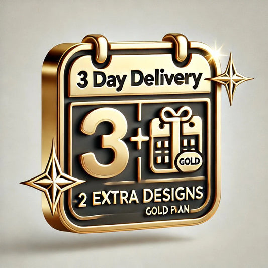 3 Day Delivery + 2 Extra Signature options